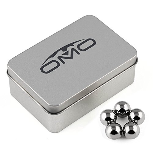 OMO Magnetkugel Kugelmagnet Ø 15mm Nickel N42 – hält 950 g (5 Stück) - 3