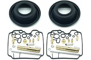 Gfsdjalkj För Yamaha XTZ750 XTZ 750 Super Tenere Carburetor Repair Kit Float Needle Main Pilot Jets Plunger Vacuum Membran 2 Sets Reparationssatser