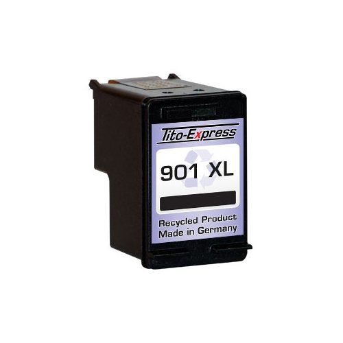 PlatinumSerie® 1 Patrone für HP 901 XL Black OfficeJet J4500 J45600 J4624 J4660 J4680 - 2