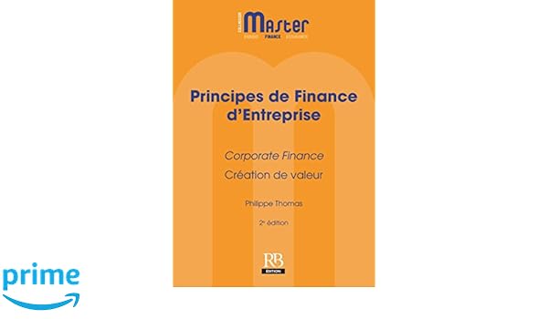 Amazonfr Principes De Finance Dentreprise Corporate - 
