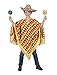 Produktbild TrendClub100® Mexikaner Kostüm Poncho für Kinder - Mateo Martinez - 164