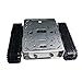 Produktbild Homyl Metall Roboter Chassis / Plattform / Fahrgestell mit Motor Halterung Stoßdämpfer Antriebsrad / Lastrad Batteriekasten und andere Zubehör