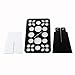 Eggsnow Makeup Brush Tree Holder Organizer Collapsible Air Drying Tower Tree Rack(26 Hole )