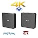 Produktbild Wireless 4k HDMI-Sender und -Empfänger unterstützen Audio-Video-Übertragungsdistanz bis zu 30 m / 100 Fuß, Plug & Play-Unterstützung 2k * 4k & 3D-Plug & Play ohne Software