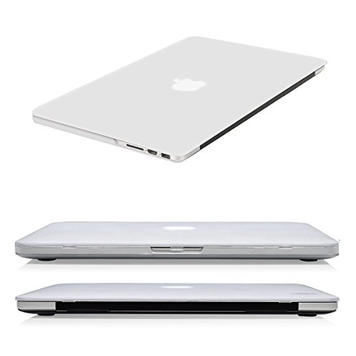 i-Buy Matte Gummierte Harte Schutzh  lle H  lle f  r Apple Macbook Pro Retina 13   13 3 Zoll    Schutzfolie   Silikon Tastaturschutz   Anti-Staub-Stec