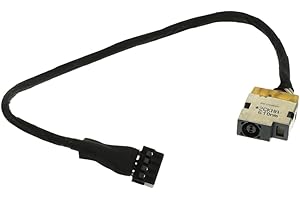 LPUK Charging Cable DC Jack Power Connector Socket compatible with HP 15-g, 15-h, 15-r, 250 G3, 255 G3 p/n: 719318-FD9, 719318-SD9, 719318-TD9, 719318-YD9