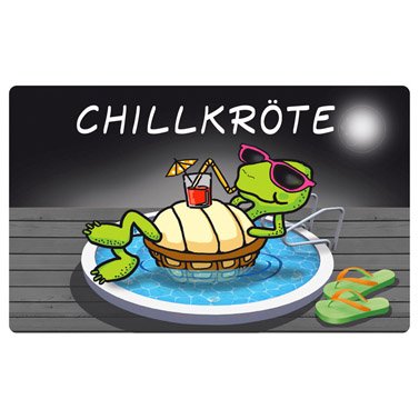 Design@Home Frühstücksbrettchen Chillkröte 2.0
