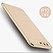 Produktbild Huawei p10 Hülle, KuGi ® Huawei p10 Hülle - Hochwertige ultra-dünnen PC Standplatz -Abdeckung Hülle für Huawei p10 5.1 Zoll Smartphone.(Gold)
