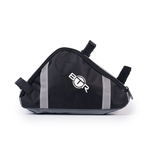 BTR-Fahrradtasche für das Rahmendreieck – Wasserfest mit Reflektorstreifen für optimale Sichtbarkeit - 3