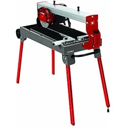 Einhell Coupe-carrelage radial TE-TC 620 U (900 W, Hauteur de travail : 700 mm, longueur de coupe 620 mm, Grand bac de récupération d'eau, Protection du disque)