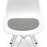 eames plastic chair 3d model free Maße: 35 cm × 31 cm Hey Sign Sitzauflage hellmeliert mit Antirutsch für Eames Plastic Side Chair