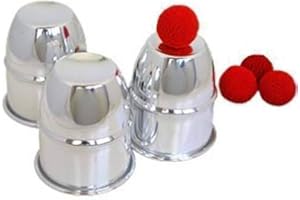 SOLOMAGIA Cups and Balls - Aluminum - Close-Up Magic - Zaubertricks und Props