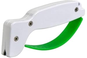 suzmei Portable Knife Sharpener 1PCS Tungsten Carbide Steel Blade Cutter Sharpens Mini Handheld Pocket Sharpening Tools for Home Outdoor Knives Garden Pruning Shears Household Kitchen Cutter