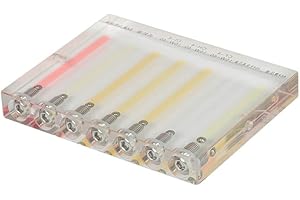 VIGAN Comparador de calidad de aceite de automóvil acrílico, probador de viscosidad de aceite de transmisión de aceite de automóvil, herramienta de prueba de soporte de demostración (7 agujeros)