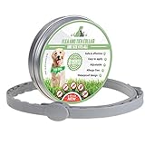 MÁS SEGURIDAD: La nueva fórmula 100% natural no contiene productos químicos tóxicos. Prevención de pulgas y garrapatas más efectiva para perros que otros collares, pero segura e hipoalergénica para usted y su mascota.