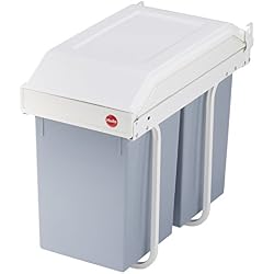 Hailo 3659 - Poubelle encastrable 2x15L