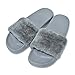 Produktbild MStar Women's Slippers Soft Slide Flat Eva Sandals With Warm Fluffy Faux fur