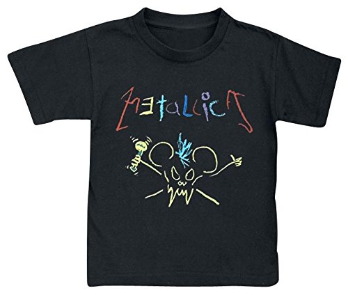Metallica Crayon Kids shirt black 98/104