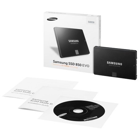 Samsung SSD 500GB 2.5ZOLL 6.3CM SATAIII 850 EVO STARTE -