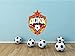 Produktbild PFK CSKA Moscow Russia Soccer Football Sport Home Decor Art Wall Vinyl Sticker 63 x 45 cm