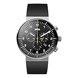 Braun Herren Analog Quarz Uhr mit Kautschuk Armband BN0095BKSLBKG