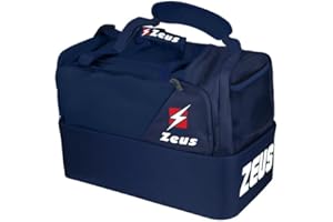 Kitry Borsa Voluntas per Zeus Fondo Rigido Sport Calcio Calcetto Viaggio Allenamento Fitness Palestra Football Bags Relax Tracksuit Training Tempo Libero Borsone Borse