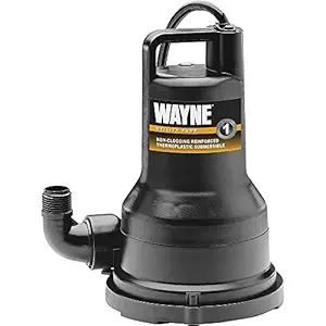 Wayne VIP50 1/2 HP Thermoplastic Portable Electric Water Removal Pump