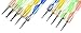 Set of 5 Multi Coloured Swirl Double Ended Nail Art Dotting/Marbleizing tools