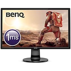 BenQ GL2460BH – Monitor Gaming de 24” Full HD (1920x1080, LED, 16:9, HDMI, DVI, VGA, 1ms, 75Hz, altavoces, Eye-care, Sensor Brillo Inteligente, Flicker-free, Low Blue Light) color negro