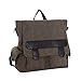 Produktbild LY® Neu Rucksack Retro Canvas Schultasche Schulrucksack Daypacks Backpack ca 30cm x 11cm x 17cm für Schule Freizeit