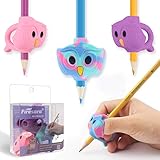 schreibhilfe linien ORIGINALES EULE DESIGN: Aktualisierte 3D-Muster Bleistift Greife für kinder. Wir haben den Schwäche dem ähnlichen 3-Finger-Sets am Markt verbessert und die neue aktualisierte Stifthaltung entwickelt, die für den Benutzer weicher und ergonomischer ist.