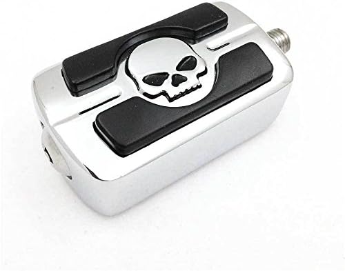 G.Skull Willie Shifter Peg For Harley Electra Super Low Wide Glide XLX Chrome