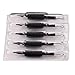Zotop 5pcs Disposable Conjoined Tattoo Needle Tube Grip Tip 5RL 5RT