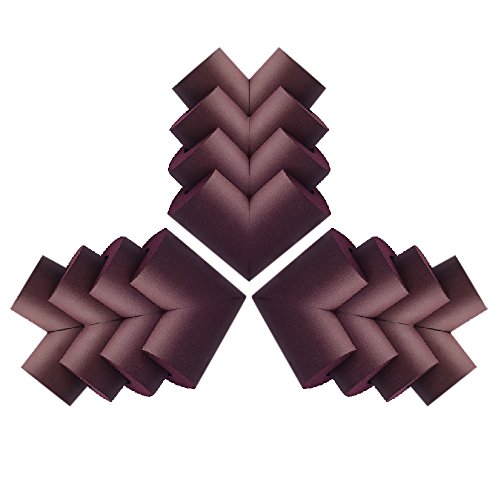 Corner Protector Baby 12 PCS Cushiony Desk Table Furniture Childproofing Safety Corner Guards Protectors for Baby Child Infant Kids by DLAND