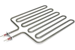 LEMONA ELECTRONICS Barra de calefacción para sauna de 3000 W, apta para ZSK 710, repuesto para estufa de sauna Harvia, inoxidable, 230 V, 410 x 320 mm