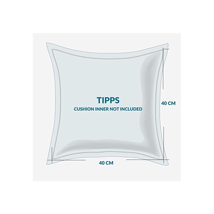 BEDSURE Kissenhülle 40x40 Hellrosa Doppelpack, Kissenbezug 40 x 40 cm