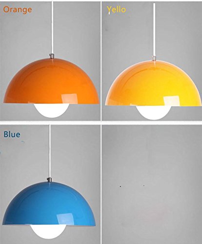 Preisvergleich Produktbild Halbkreis Aluminium-Kronleuchter kreativ Hauptbeleuchtung im nordischen Stil Restaurant Bar Wohnzimmer Schlafzimmer Arbeitszimmer einfach Gre 300-450mm , blue