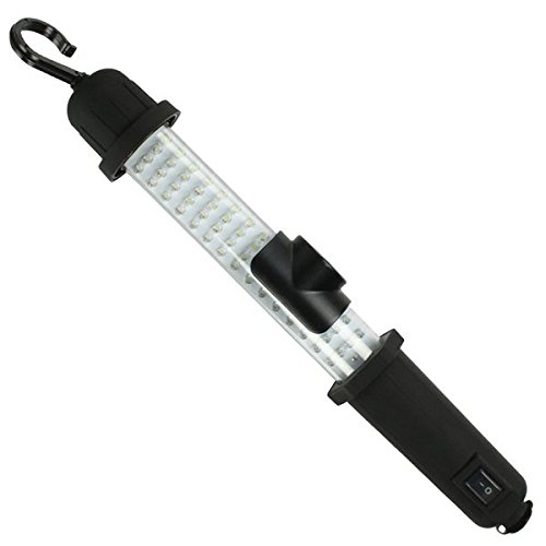 KFZ PKW Auto AKKU Handlampe Stablampe Arbeitslampe Arbeitsleuchte Lampe Werkstattlampe Licht Lampe Leuchte 60LED inkl. Magnet mit Netzteil und KFZ-Ladekabel - 2