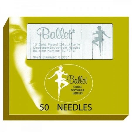 Sterex G4 Ballet Gold Plated Needles size 004 (50)
