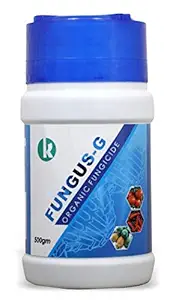 Katra Fertilizers Fungus-G Bio Fungicide for Seeds and Plants, Plant Pathogenic, Non Toxic Fungus Controlling Powder (500 Grams)