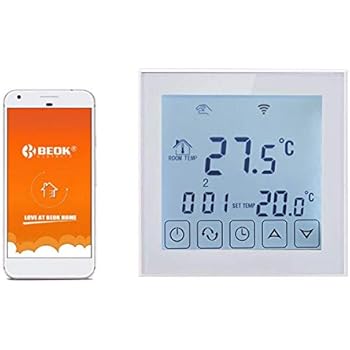 Hager EK520 - Thermostat d'ambiance programmable à piles: Amazon.fr