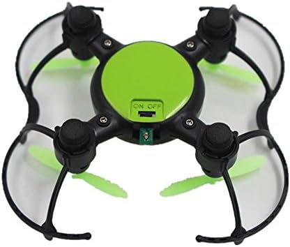 Hahuha FX133 Mini 2.4GHZ 4CH RC Quadcopter Helicopter 360 Degree Rotation Drone RTF for Kids Teens and Adult Toy Christmas Gift (Green)