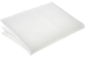 BENECREAT Tejido de Nylon de Malla Filtrante Fina 2x1m, Filtro de Malla Blanca, Tela Filtrante de Nailon para Pintura de Red Tejida, Tela Filtrante de Malla para Elaboración Casera (30 micrón)