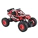 Produktbild TOOGOO Rc Auto 4Wd 2,4 Ghz Klettern Auto Groer Fu Auto Fernbedienung Modell Gelnde Wagen Spielzeug, Rot