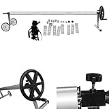 5,7M Pool Aufrollvorrichtung fahrbar Aufroller Stange...