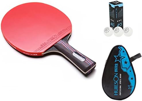 Nano Carbonization wood training or Game Defensive type Table Tennis Rackets Ping Pong Paddle (knife grip)