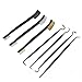 Produktbild XZANTE Pistolen Reinigungs Set Doppel-End-Draht Messing-Nylonbuerste Doppel-End-Pistolen Reinigungs Pickel Fuer Kurzgewehr Reinigungs Werkzeug