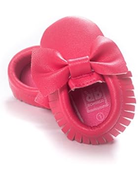 anna-kaci Baby Schleife weicher Sohle Leder Schuhe Infant Boy Mädchen Kleinkind Mokassin 0–18Monate