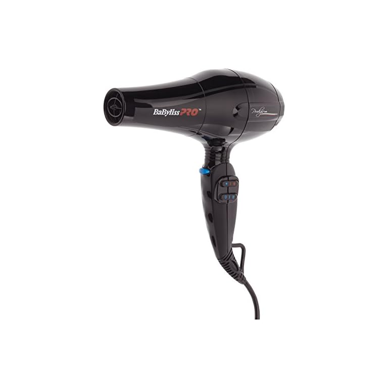 BabylissPro-Hair-Dryer-BAB700IE BaBylissPRO Hair Dryer Prodigio Ionic, 2100W