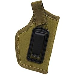 Jalunth Étui pour Pistolet IWB - Étui pour Pistolet à Ceinture dissimulé dans Un Serre-Ceinture dissimulé dans Un Serre-Ceinture (Verde)